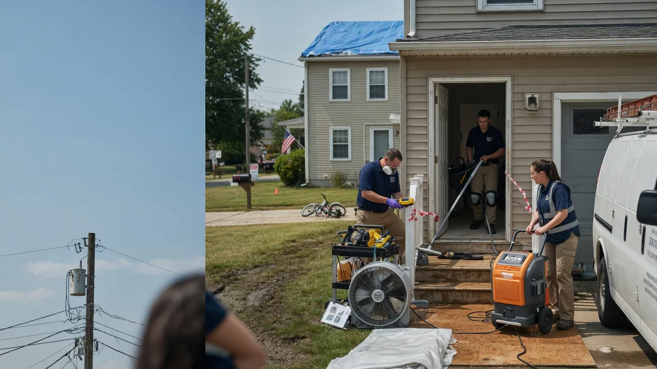 Water Damage Repair in Saint Paul, IN near me